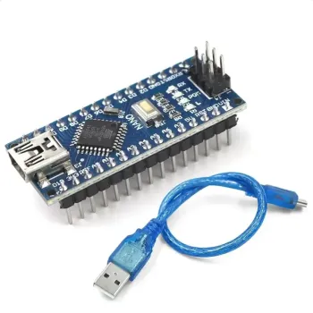 Arduino Nano V3 és USB kábel Arduino Nano V3 és USB kábel