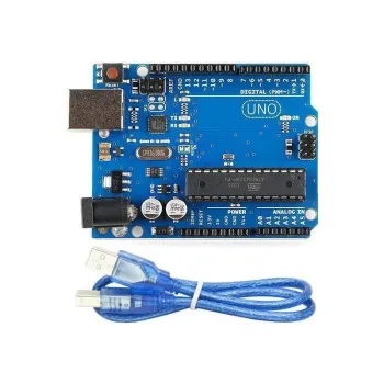 Arduino Uno R3 DIP kártya USB-kábellel Arduino Uno R3 DIP kártya USB-kábellel